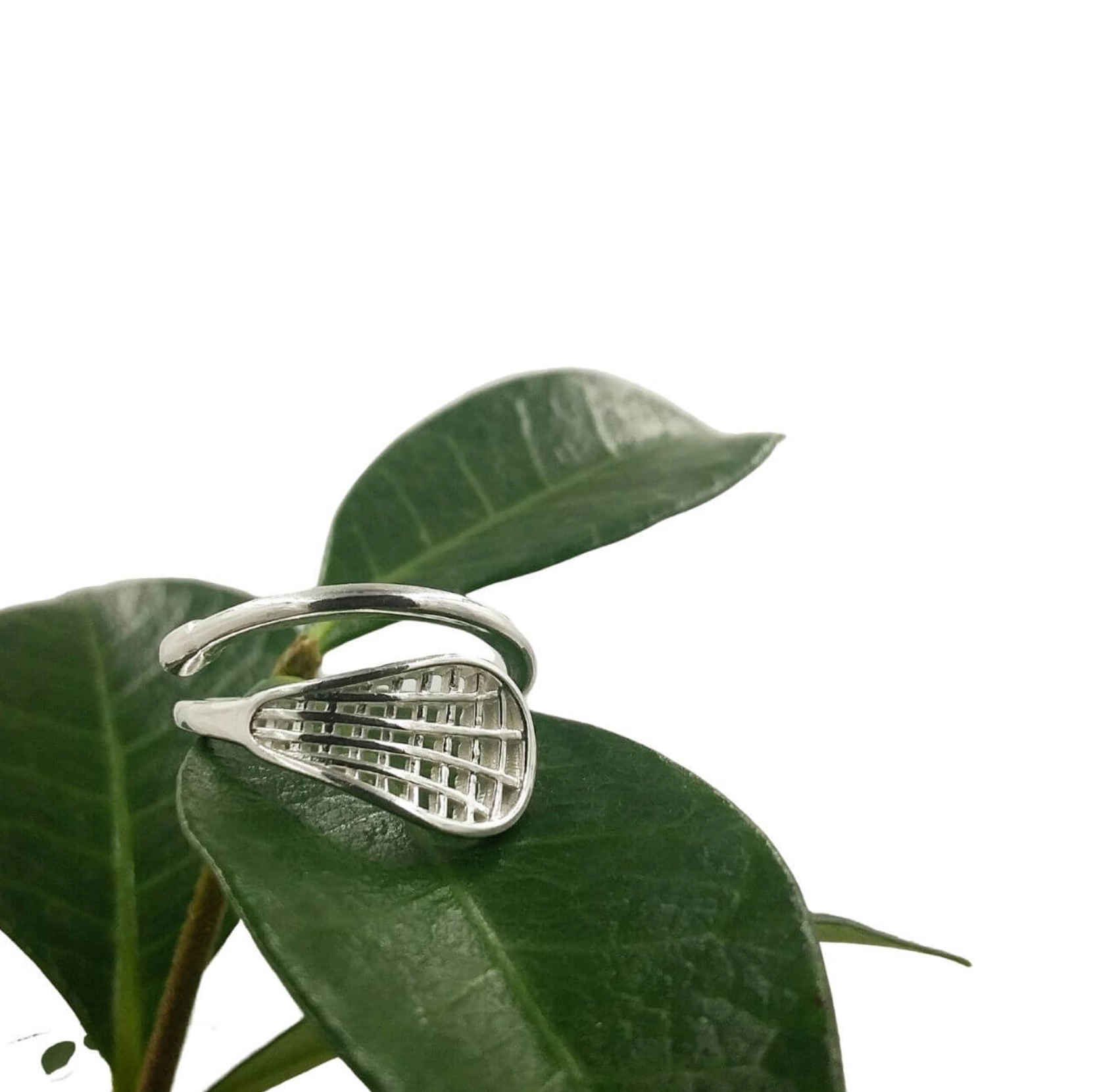 Lacrosse Ring and Heart Earrings Gift Set