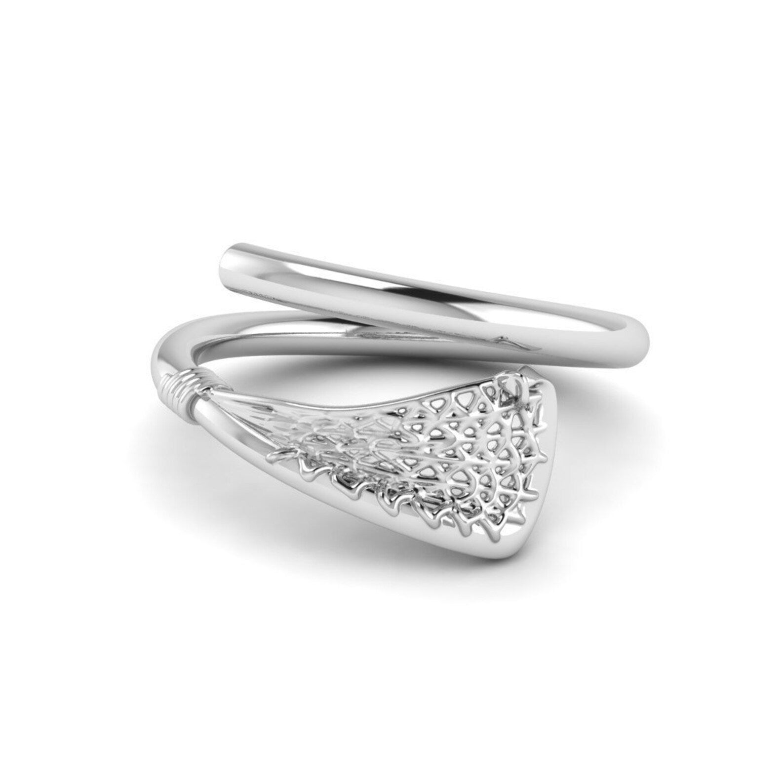 Lacrosse Creator Game Stick Ring - Haudenosaunee Ring