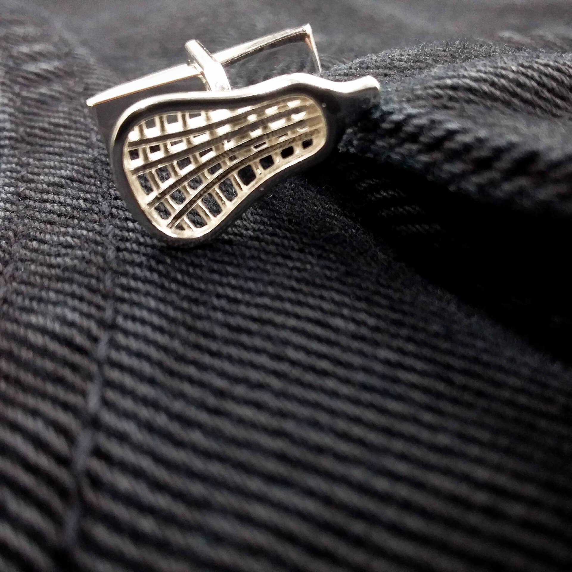 Lacrosse  Head Cufflinks